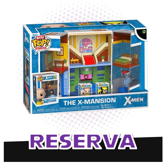 Bitty Pop! Box The X-Mansion - Marvel X-Men RESERVA
