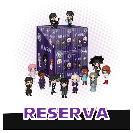 Funko Mystery Mini Wednesday 12 figuras Blind Boxes RESERVA