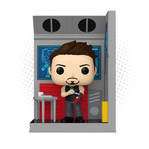 Funko Nooks Tony Stark in his Workshop - Marvel Iron Man