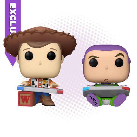 Funko Pop! 2-pack Woody &amp; Buzz Lightyear (2024 EXPO) - Disney Toy Story