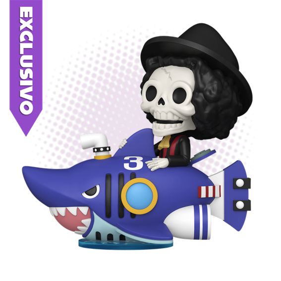 Funko Pop! Rides Brook with Shark Submerge 141 (2025 Fall Convention) - One Piece