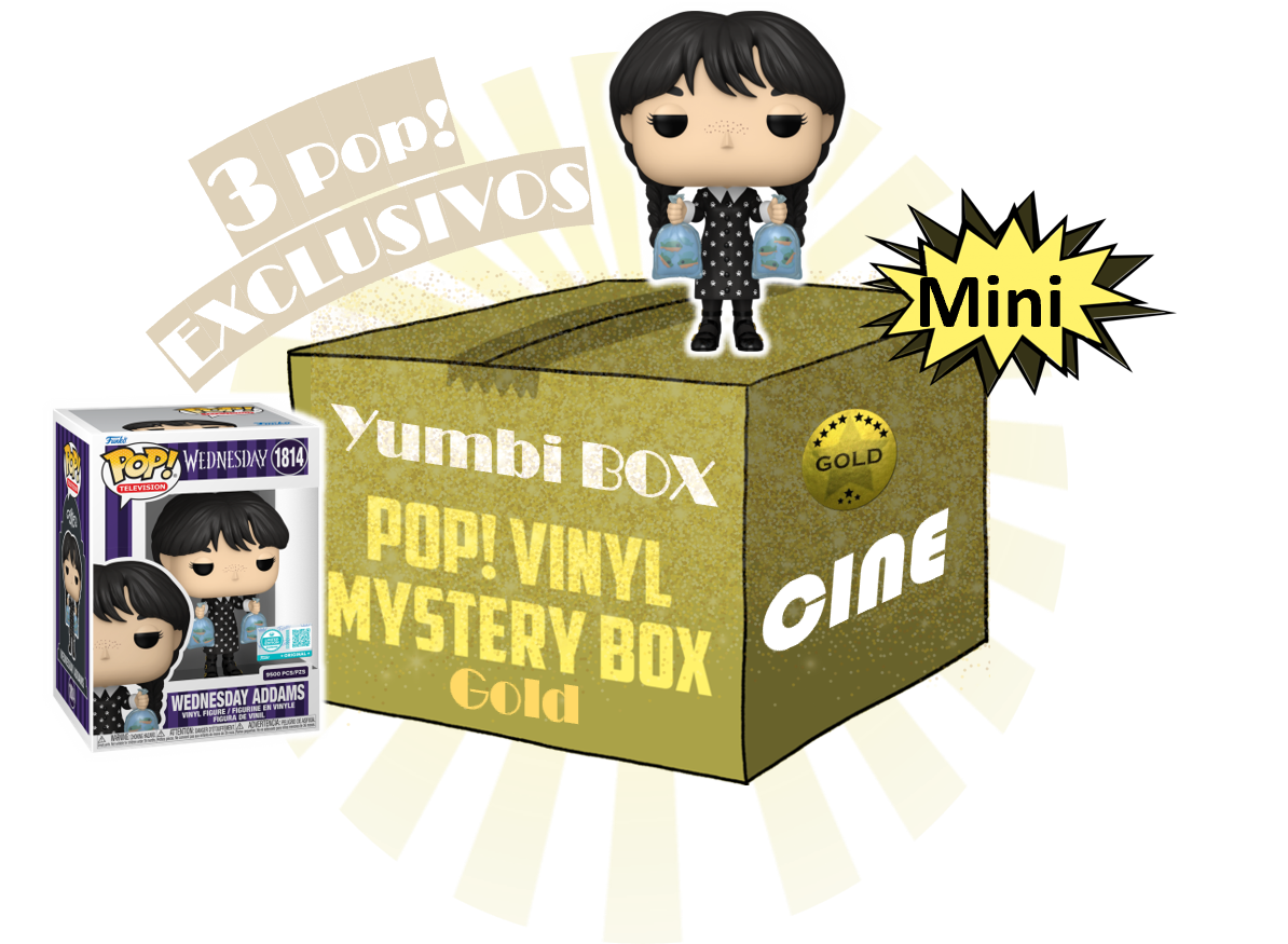 Yumbi BOX Mystery Gold Mini TV Wednesday Addams 1814 (9500 LE Supreme)