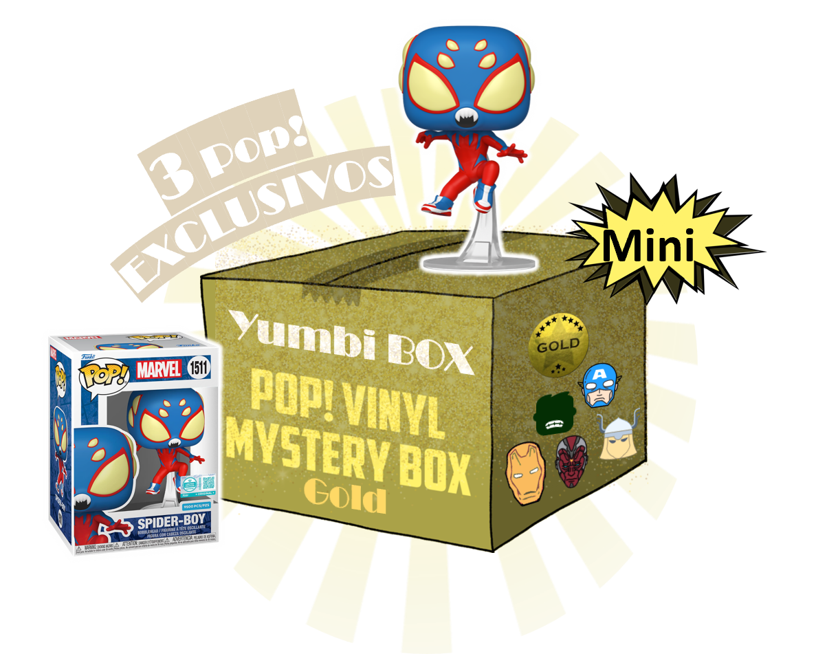 Yumbi BOX Mystery Gold Mini Marvel Spider-Boy 1511 (9500 LE Supreme)