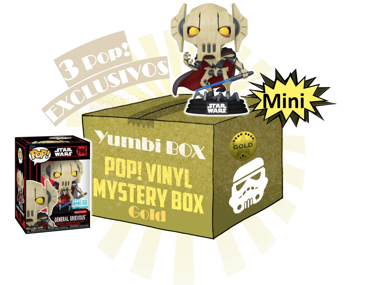 Yumbi BOX Mystery Gold Mini Star Wars General Grievous 796 (9500 LE Supreme)