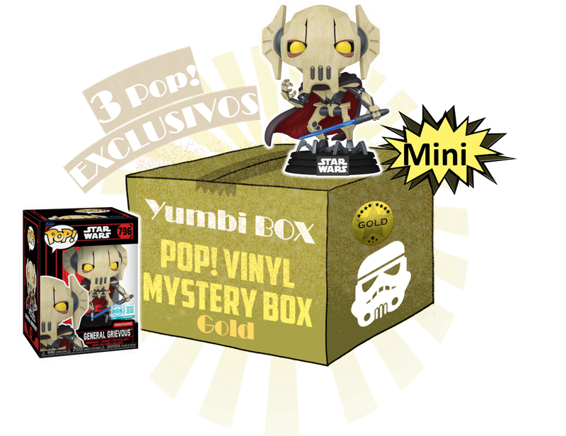 Yumbi BOX Mystery Gold Mini Star Wars General Grievous 796 (9500 LE Supreme)