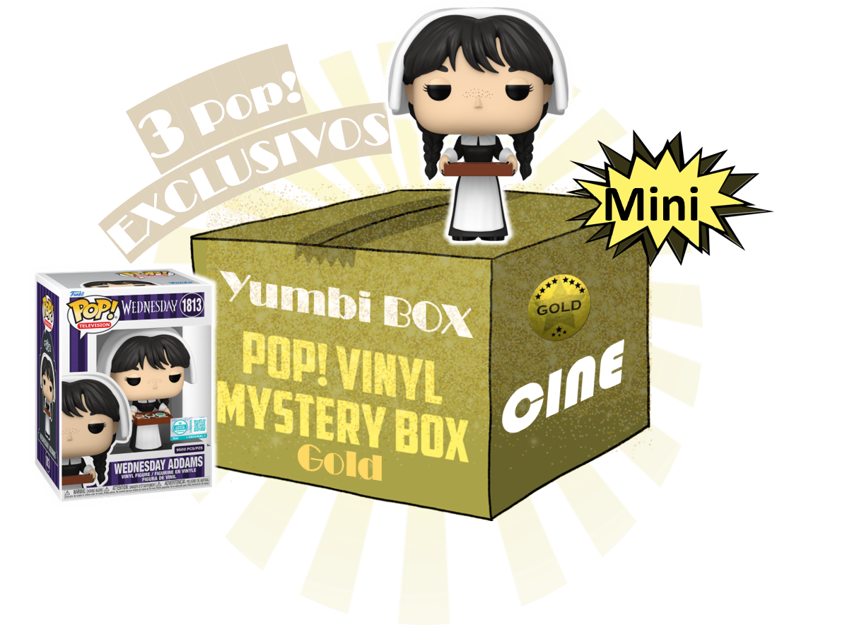 Yumbi BOX Mystery Gold Mini TV Wednesday Addams 1813 (9500 LE Supreme)