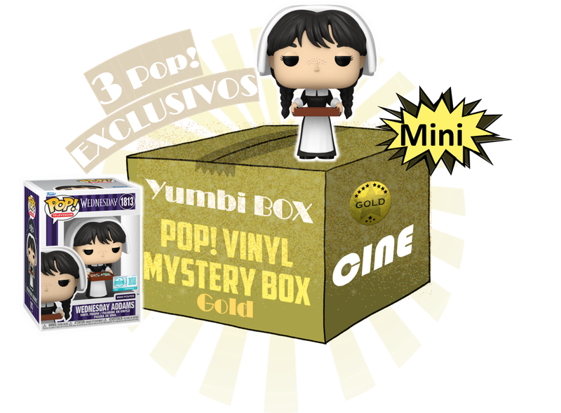 Yumbi BOX Mystery Gold Mini TV Wednesday Addams 1813 (9500 LE Supreme)