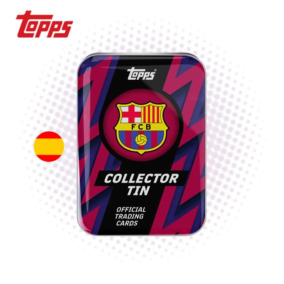 2025-26 Topps FC Barcelona Collector Tin (Lata Coleccionista)