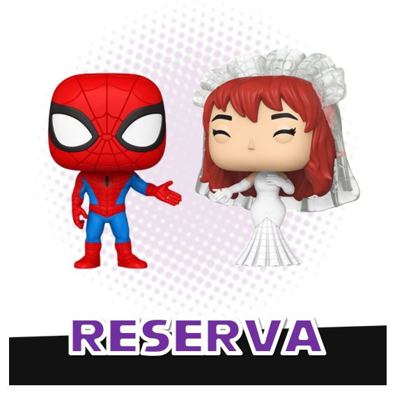 Funko Pop! 2 pack Spider-Man and MJ Boda - Marvel RESERVA