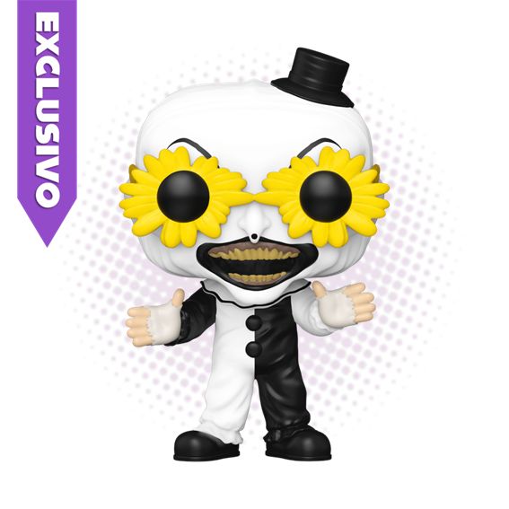 Funko Pop! Art The Clown with Glasses 1593 (FE) (opción chase aleatoria) - Terrifier