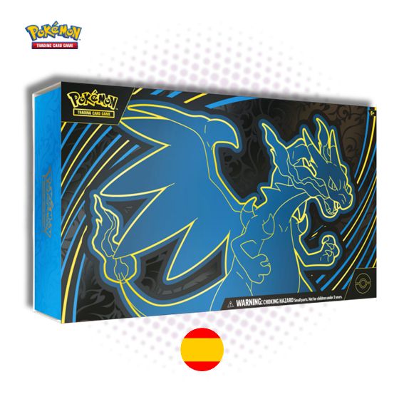 UPC Colección Ultra Premium Mega Charizard X EX (en Español) - TCG Pokemon Mega Evolution