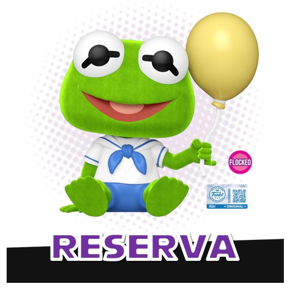 Funko Pop! Baby Kermit 1696 (SE) (Flocked) - The Muppets Baby RESERVA