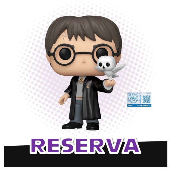 Funko Pop! Harry Potter with Hedwig 197 (SE) - Harry Potter RESERVA