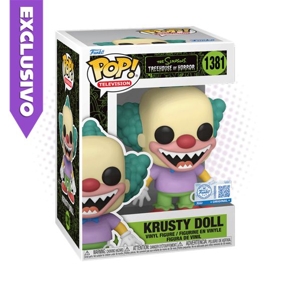 Funko Pop! Krusty Doll 1381 (SE) - The Simpsons