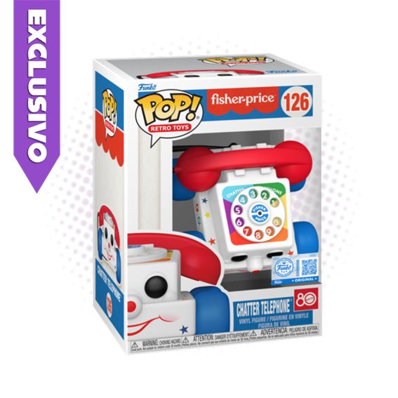 Funko Pop! Chatter Telephone 123 (SE) - Fisher Price