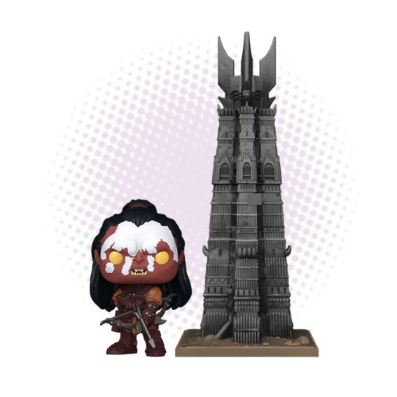 Funko Pop! Town Lurtz with Orthanc 02 - The Lord of The Rings