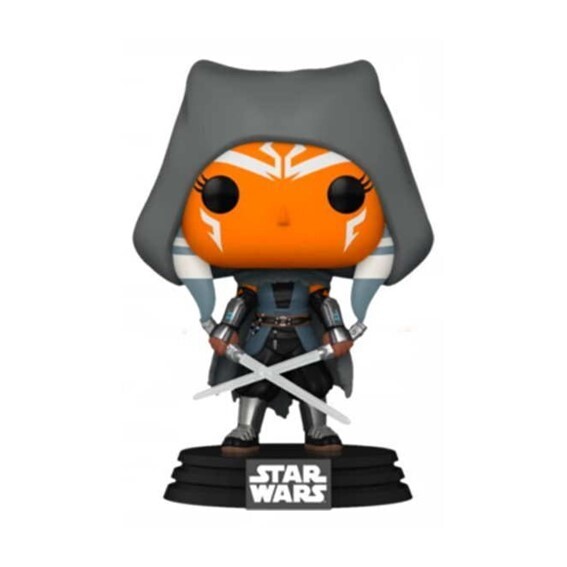 Funko Pop! Hooded Ahsoka con sables dobles 467 (Special Edition) - Star Wars