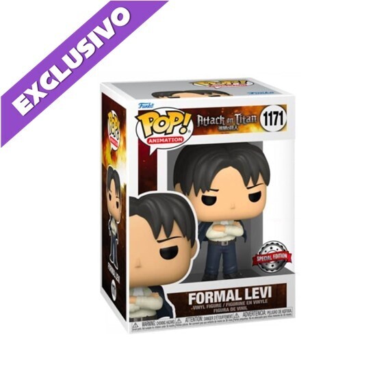 Funko Pop! Formal Levi (Special Edition) - Attack On Titan