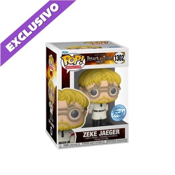Funko Pop! Zeke Jaeger 1302 (SE) - Attack on Titan