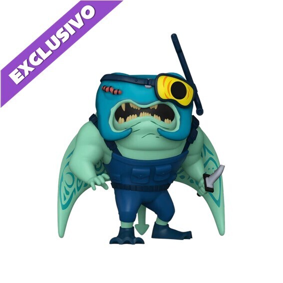 Funko Pop! Ray Fillet (2023 Fall Convention) - Tortugas Ninja