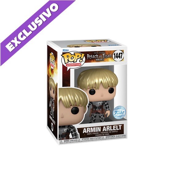 Funko Pop! Armin Arlelt Metallic (Special Edition) - Attack on Titan