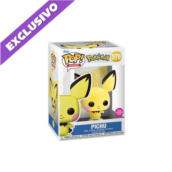 Funko Pop! Pichu 579 (Flocked) - Pokemon