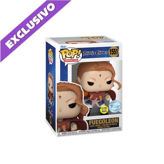 Funko Pop! Fuegoleon 1551 (GITD) (Special Edition) - Black Clover