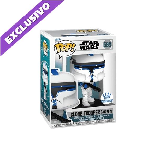 Funko Pop! Clone Trooper Phase 1 689 (Funko Exclusive) - Star Wars