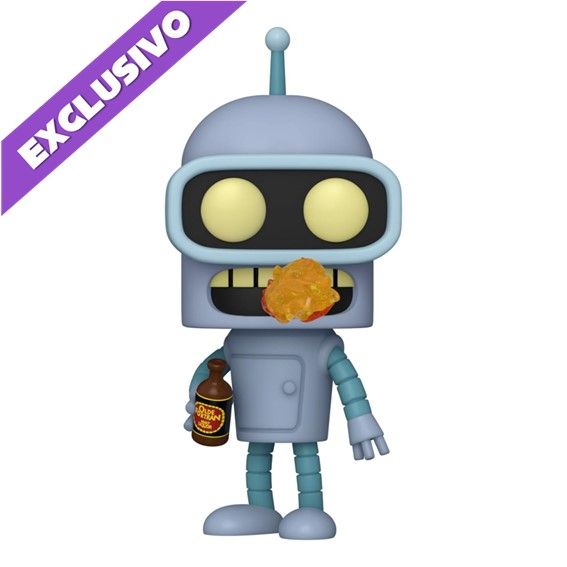 Funko Pop! Bender 1757 (Specialty Exclusive) (opción aleatoria de chase) - Futurama