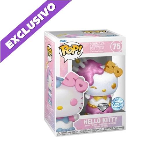 Funko Pop! Hello Kitty 75 (Diamond) (Special Edition) - Helly Kitty &amp; Friends