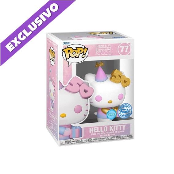 Funko Pop! Hello Kitty 77 (Glitter) (Special Edition) - Helly Kitty &amp; Friends