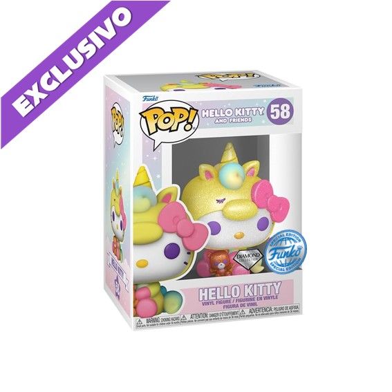 Funko Pop! Hello Kitty 58 (Diamond) (Special Edition) - Helly Kitty &amp; Friends