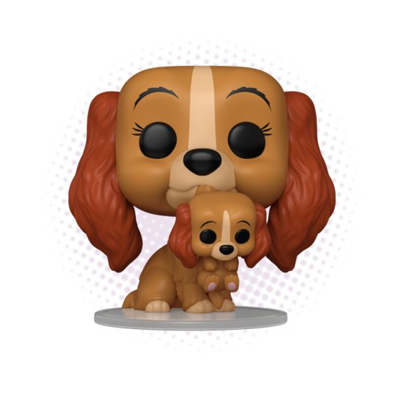 Funko Pop! Lady with Puppy 1553 - Lady and the Tramp