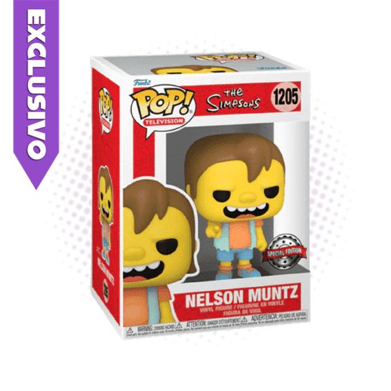 Funko Pop! Nelson Muntz 1205 (SE) - The Simpsons