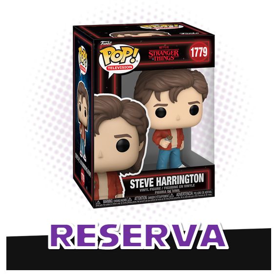 Funko Pop! Steve Harrington 1779 - Stranger Things Netflix RESERVA