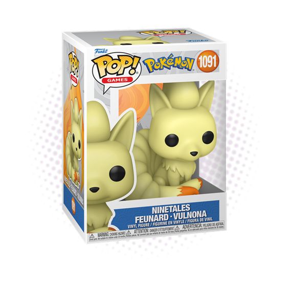 Funko Pop! Ninetales 1091 - Pokemon