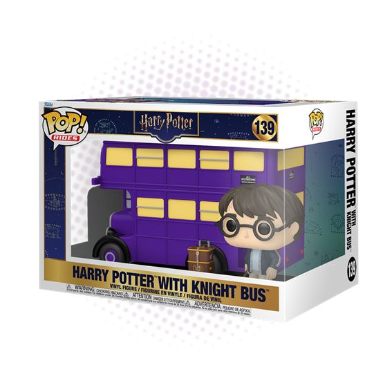 Funko Pop! Rides Harry Potter with Knight Bus 139 - Harry Potter