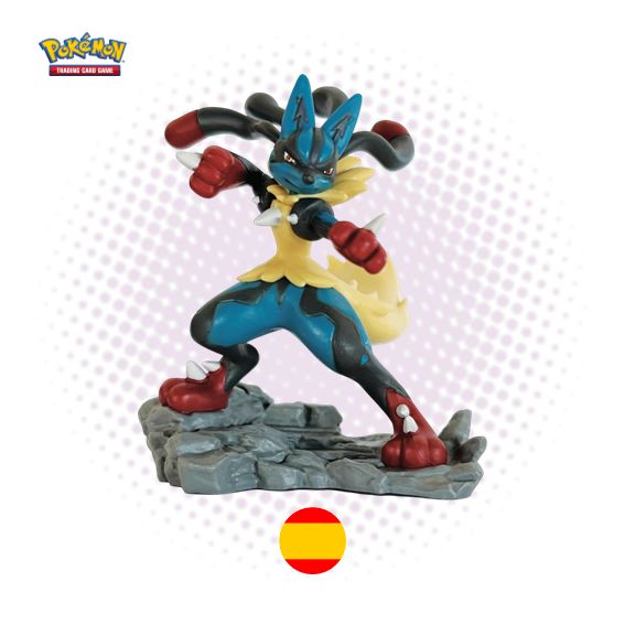 Colección con Figura Mega-Lucario EX (en Español) - TCG Pokemon Mega Evolution