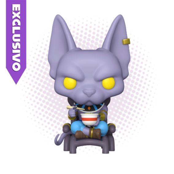 Funko Pop! Beerus eating noodles 1110 (SE) - Dragon Ball Super