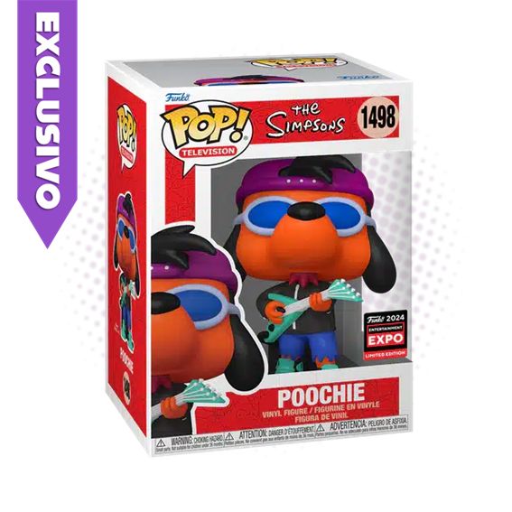 Funko Pop! Poochie 1498 (2024 EXPO) - The Simpsons