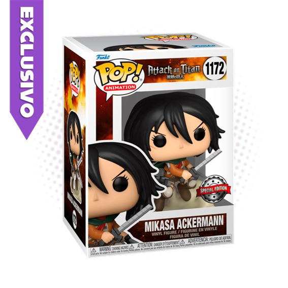 Funko Pop! Mikasa Ackermann 1172 (SE) - Attack on Titan