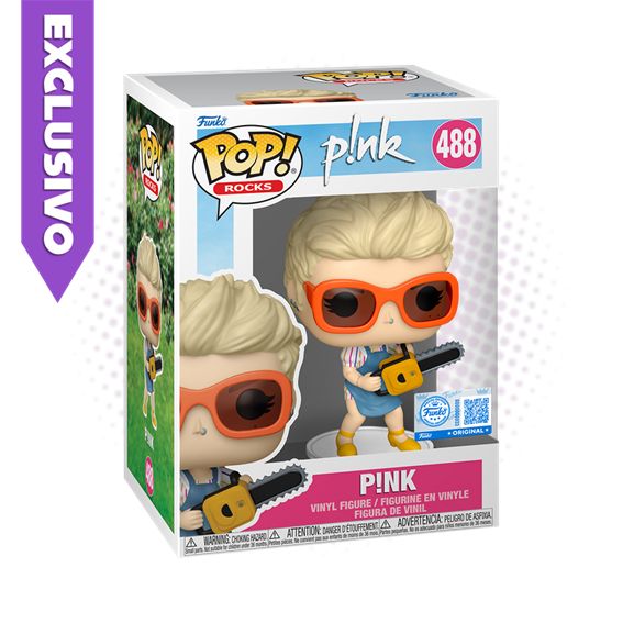 Funko Pop! Pink 488 (SE) - Rocks P!nk