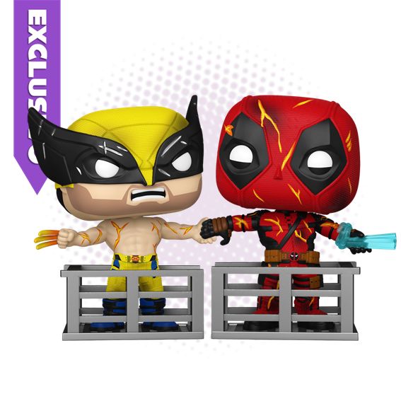 Pack Funko Pop! Deadpool 1567 Wolverine 1566 (SE) Plus - Marvel Deadpool &amp; Wolverine