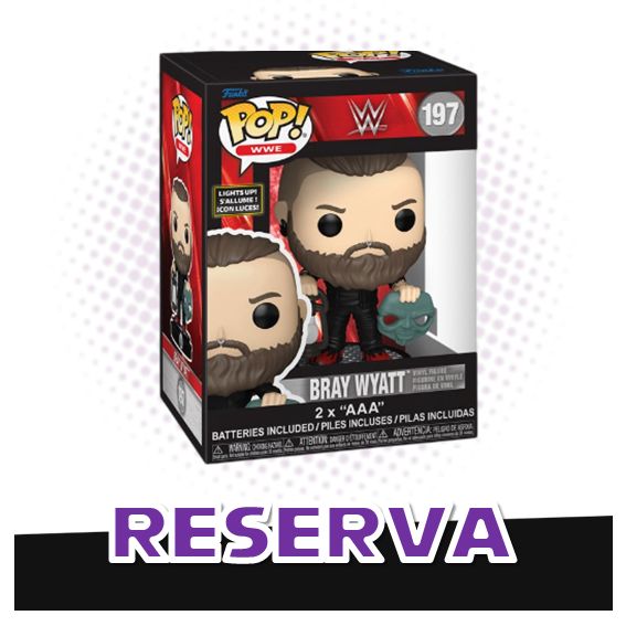 Funko Pop! Bray Wyatt 197 con luces - WWE RESERVA