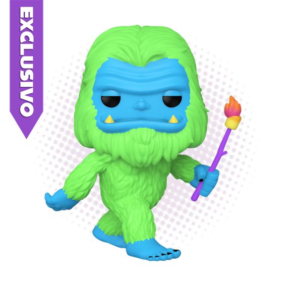 Funko Pop! Bigfoot Marshmallow 28 (Funko HQ Exclusive) Black Light - Bigfoot