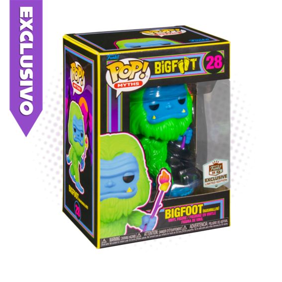Funko Pop! Bigfoot Marshmallow 28 (Funko HQ Exclusive) Black Light - Bigfoot