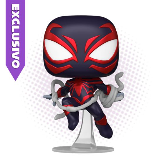 Funko Pop! Miles Morales Vibranium Suit 1565 (2025 Winter Convention) - Marvel