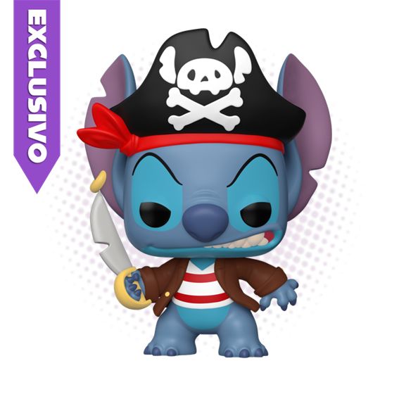 Funko Pop! Pirate Stitch 1659 (2025 Winter Convention) - Diney Lilo &amp; Stitch