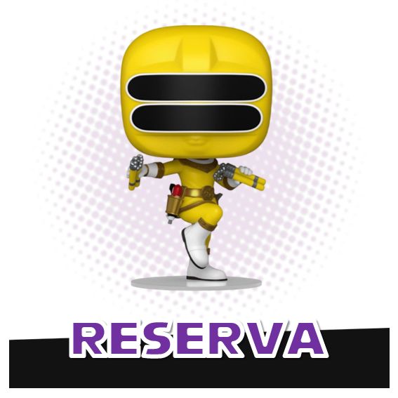 Funko Pop! Yellow Zeo Ranger 1877 - Power Rangers Zeo RESERVA