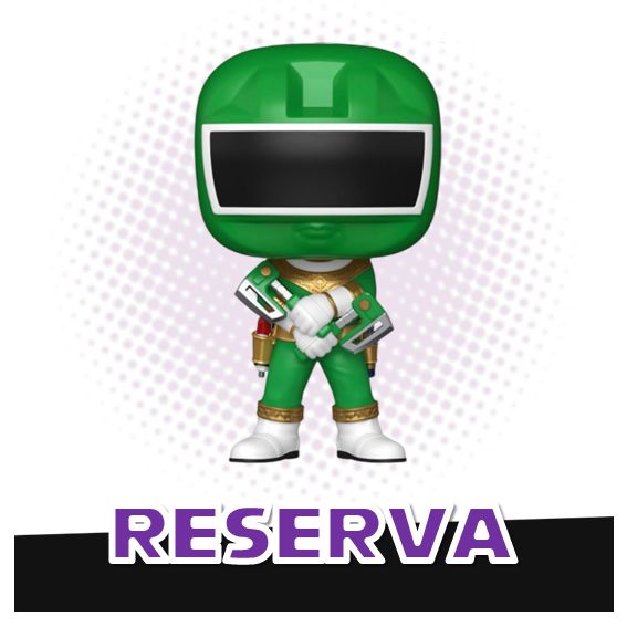 Funko Pop! Green Zeo Ranger 1875 - Power Rangers Zeo RESERVA